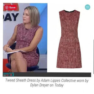 Adam Lippes Collective Red Tweed
Sheath dress
